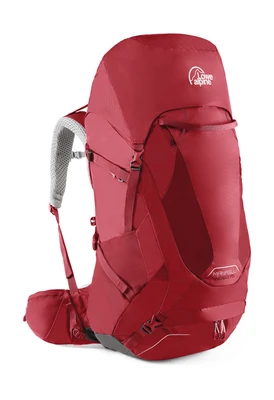 Dámsky turistický batoh Lowe Alpine Manaslu ND60:75 červený